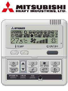 MITSUBISHI HEAVY INDUSTRIES wired remote control 2 wire model RC-E5