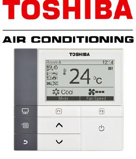 TOSHIBA RBC-AMS51E-EN / BACKLIT WIRED CONTROL WITH TIMER